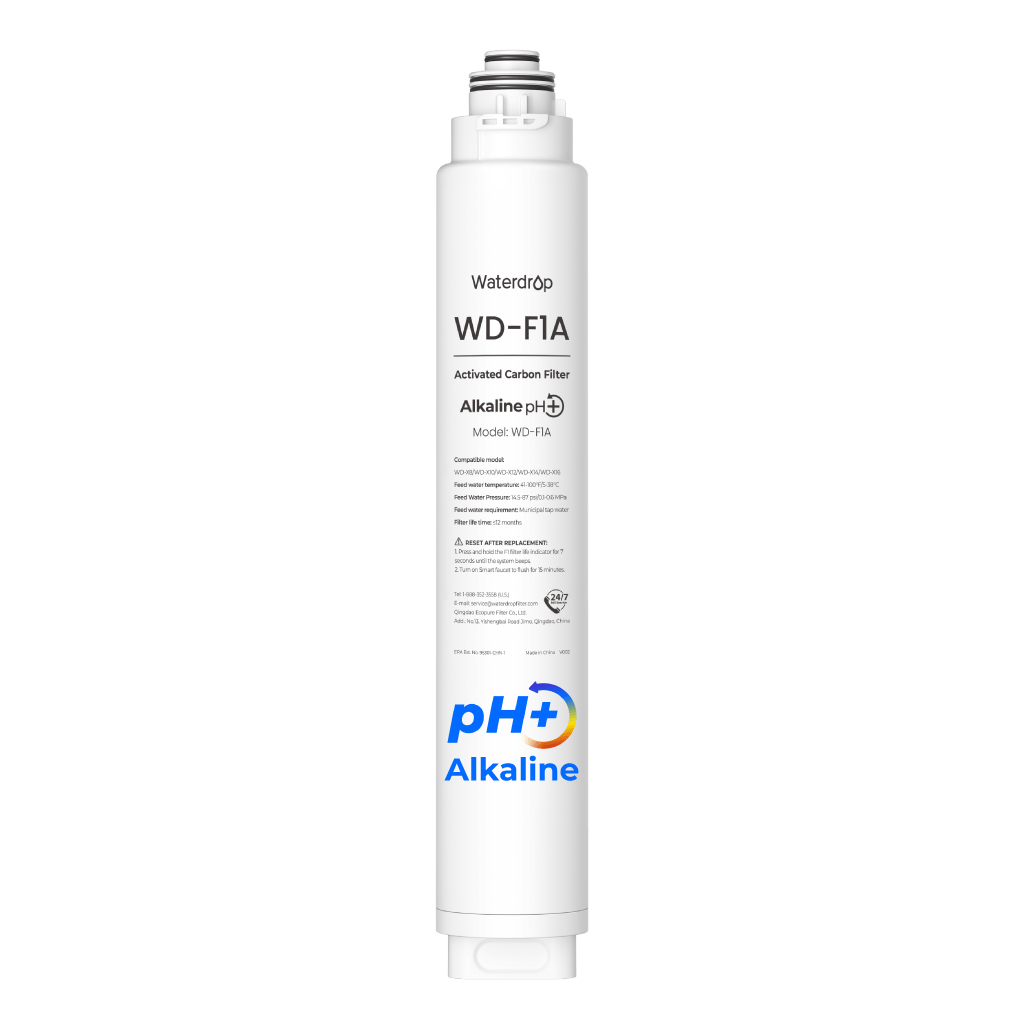 Waterdrop X Series Reverse Osmosis System, X8 with Alkaline Filter