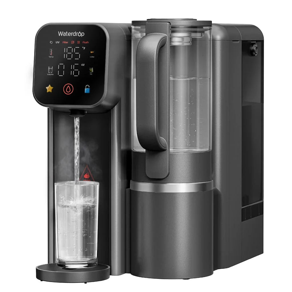 Waterdrop M6H Instant Hot Reverse Osmosis System, Countertop RO Filter - Green Vista Living