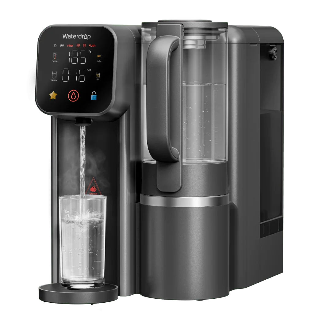Waterdrop M6H Instant Hot Reverse Osmosis System, Countertop RO Filter - Green Vista Living