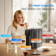 Waterdrop M6H Instant Hot Reverse Osmosis System, Countertop RO Filter - Green Vista Living