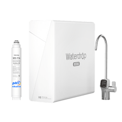 Waterdrop X Series Reverse Osmosis System, X8 with Alkaline Filter