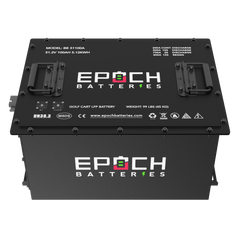 Epoch Batteries 48V 100Ah (EZGO TXT) Lithium (LiFePO4) Golf Cart Battery - Complete Kit - Green Vista Living