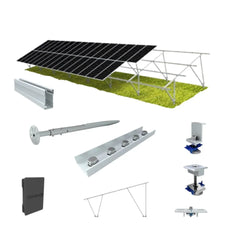 Chiko USA GroundFlex U2V Solar Panel Ground Mount Kit | Standard Module Version - Green Vista Living