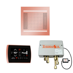 ThermaSol Wellness Shower Package with SignaTouch Square, HydroVive 14 Rainhead