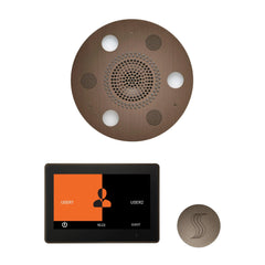 ThermaSol Wellness Steam Package with 10" ThermaTouch Control, Serenity Round Rainhead, SteamVection Round