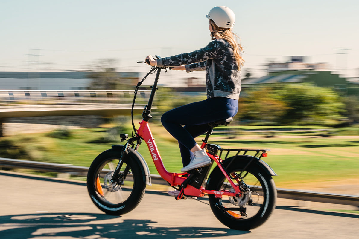 Vitilan U7 Step-thru Foldable Fat Tire Electric Bike