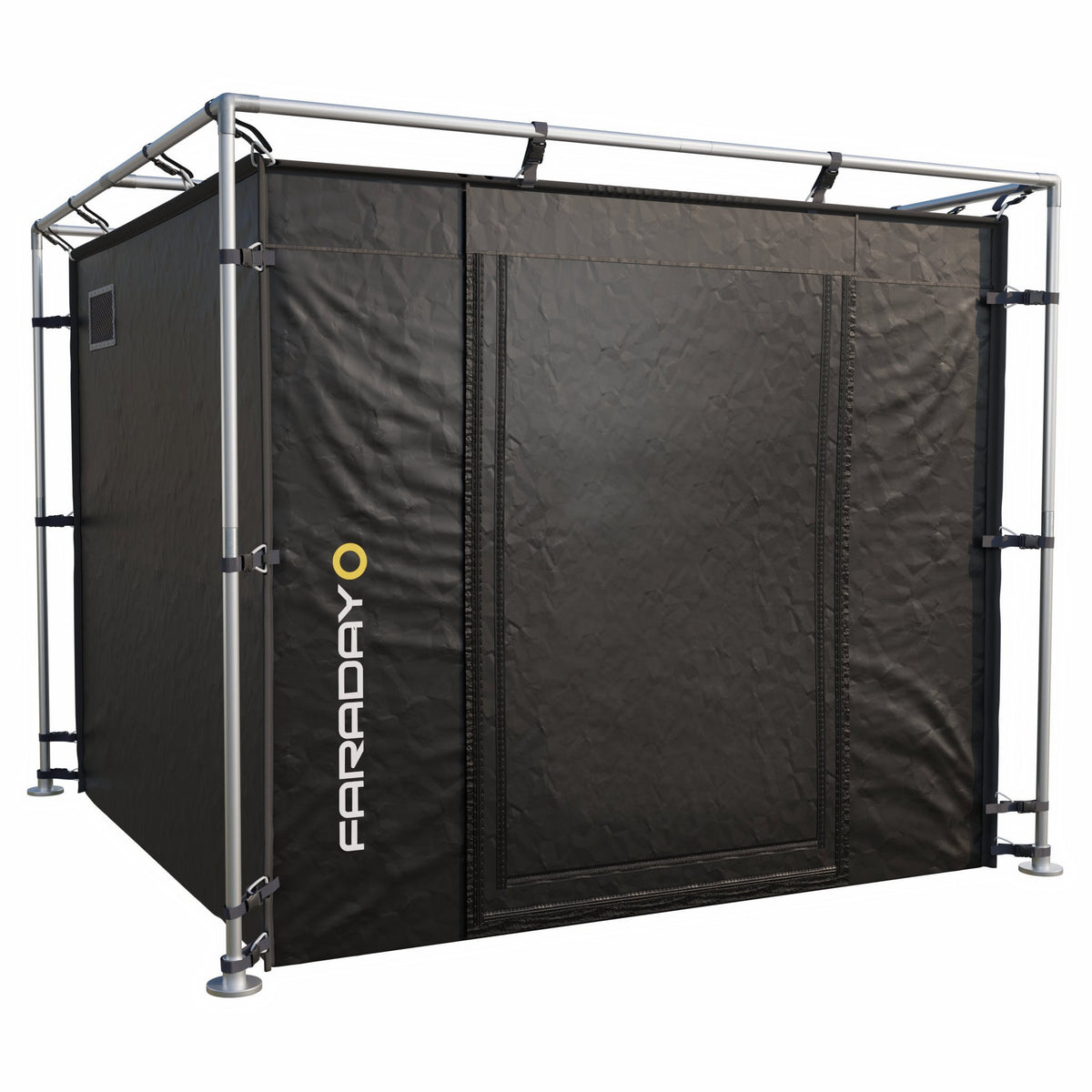 Faraday Defense Tent RF/EMI Shielding Enclosure Room - Black